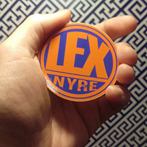 Customer Photo of Circle Stickers by LEX (NYRE) from Queens NY