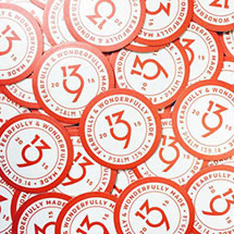Customer Photo of Circle Stickers by 139MADE from Houston