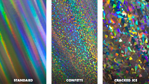 Holographic Sticker Styles