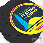 Flatten The Curve Coronavirus Circle Magnets