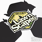 Lawn Scapes Die Cut Magnets