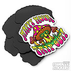 Happy Hour Shades Die Cut Magnets