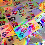 Demarini Customs Holographic Sticker Sheets