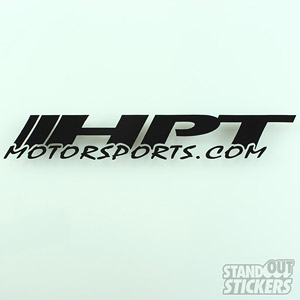 Cut Vinyl Decals for HPT Motorsports