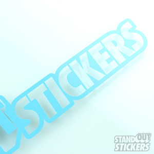 Cut Vinyl Decals for StandOut Stickers