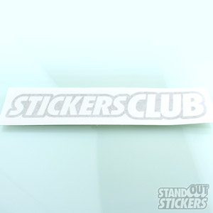 Cut Vinyl Decals for Stickers Club