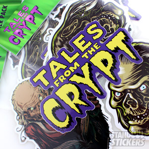 Tales From The Crypt Custom Sticker Packs