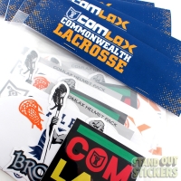 Custom Sticker Packs for Comlax Commonwealth Lacrosse