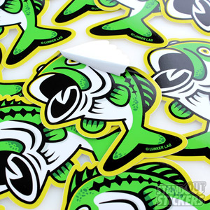 Lunker Lab Glossy Stickers