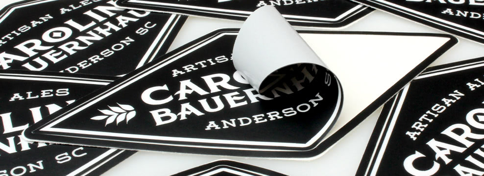 Carolina Bauerhaus Black and White Stickers
