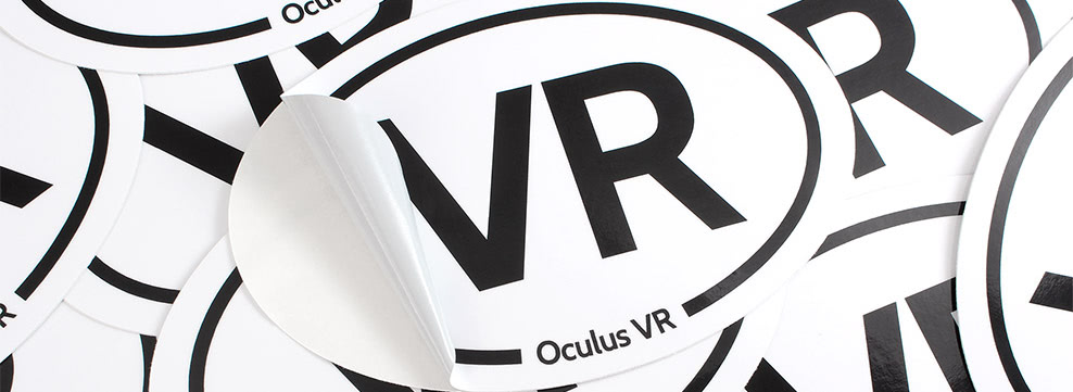 Oculus VR Laptop Stickers
